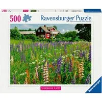 Ravensburger Puzzle Scandinavian Places, Bauernhof in Schweden, 500 Puzzleteile, Made in Germany