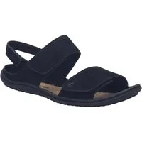 Josef Seibel Caitlyn 04 Barfußschuh Sandalette, Sommerschuh mit Klettverschlüssen, Weite G (weit)