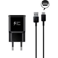 Ventarent Ladekabel für Samsung Galaxy S25 S24 S23 S22 S21 Plus Ultra FE Edge USB-Ladegerät (1670,00 mA, Set, 2-tlg., 1x Adapter USB-A 15 Watt + 1x Ladekabel USB-A auf USB-C, Schnellladegerät)