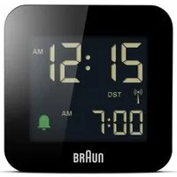 Braun Funk-Reisewecker BC08B-DCF - Funkwecker - schwarz