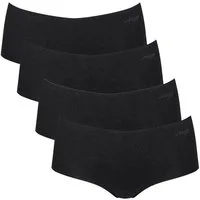 sloggi Panty 4er Pack ZERO Modal 2.0 (Spar-Set, 4-St) Short Slip - Nahtlos - Kein Abzeichnen unter Kleidung