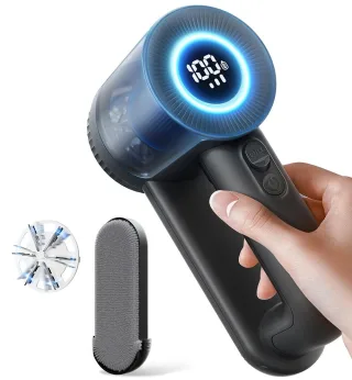 Tevorex Rechargeable Fabric Shaver, 2 in 1 Electric Lint Remover with Lint Brush, Fuzz Lint Shaver, Sweater Shaver to Re