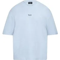 Dropsize T-Shirt Dropsize Herren Heavy Oversize Front Rubber Patch T-Shirt (1-tlg)