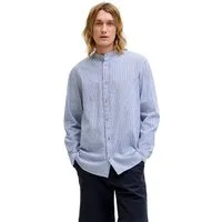 Jack & Jones Langarmhemd JJESUMMER LINEN BLEND BAND (1-tlg)