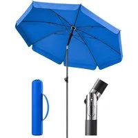 SUNULA Sonnenschirm 180 cm Balkon Balkonschirm mit Schutzhülle Gartenschirm mit Knickbar, Gartenschirm Höhenverstellbarem, UPF 50+ UV-Schutz