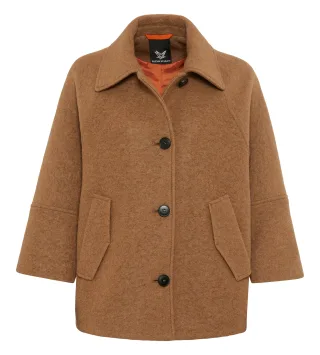 Fuchs Schmitt - Strickjacke camel - Gr. - 46