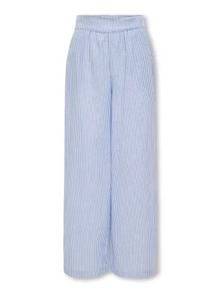 KIDS ONLY - KOGSMILLA LIFE STRIPE PANT WVN NOOS Cloud Dancer - Gr. - 152