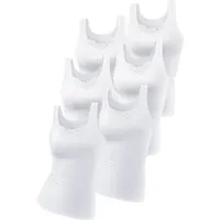 petite fleur by Lascana Unterhemd (6er-Pack) aus reiner Baumwolle, Tanktop, Unterziehshirt