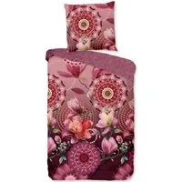 hip Bettwäsche Wende-Bettwäsche BLOSSOM, Baumwolle, 2 teilig, Bettwäsche Set Magnolien Mandalas 100% Baumwolle zum Wohlfühlen