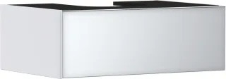 Hansgrohe Xevolos E Waschtischunterschrank Mattweiß 780/550 mit 1 Schubkasten für Konsole mit Aussch 54310320
