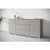OTTO home Sideboard Kenia, Kommode für das Schlafzimmer/Wohnzimmer (1 St), Modernes Sideboard mit 3 Schubladen und 4 Fächern, Breite 150 cm