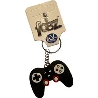 Whitehouse Leisure International Ltd Schlüsselanhänger Schlüsselanhänger Kinder Mini Anhänger keychain GameController schwarz, Schlüsselanhänger Haustierschlüsselanhänger Geschenk Hund Frau Herren