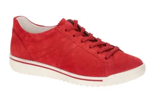 Legero 2-000452-5000 ALIA Damen-Halbschuhe in Rot - bequeme Schn?rung und wei...