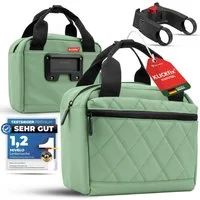 MIVELO Lenkertasche Fahrradtasche Lenker für KLICKfix, Fahrrad Tasche inkl. Regenschutz, KLICKfix kompatibel