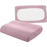 bellana Kissenbezug Universal Jersey, (2 Stück), passend für Nackenstützkissen