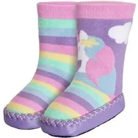 Playshoes Hüttenschuh Einhorn Hausschuh