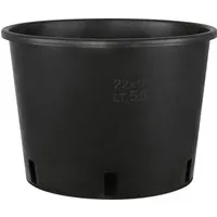 Geli Blumentopf Geli Pflanzcontainer Ø 22 x 25 cm schwarz