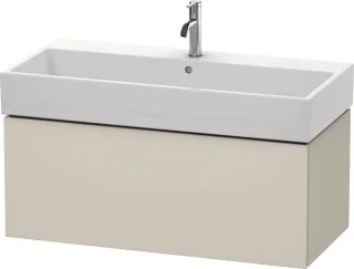 Duravit L-Cube Waschtischunterbau wandhängend Taupe Supermatt 984x459x394 mm - LC617808383 LC617808383