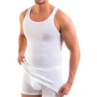 HERMKO Unterhemd Achselhemd Tank Top, Bio-Baumwolle, Achselhemd, classic, Sport, Übergröße Shirt