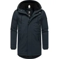 Ragwear Kurzmantel Mr Smithem YOUMODO wasserdichte lange Herren Winterjacke mit Kapuze