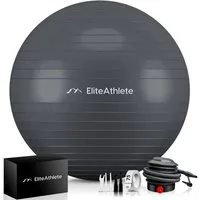 EliteAthlete Gymnastikball Gymnastikball Sitzball Büro ergonomisch - Fitness Yoga Schwangerschaft