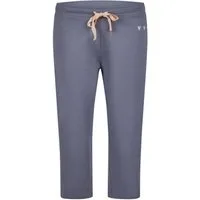 By Louise Pyjamahose Damen Schlafanzughose Capri Länge (1-tlg) Baumwolle