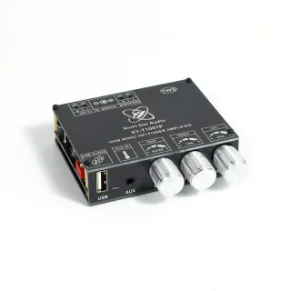 Sinilink XY-T1001P 100W Mono Bluetooth Audio Amplifier Board Input Bluetooth AUX USB DIY Speaker System with High and Lo