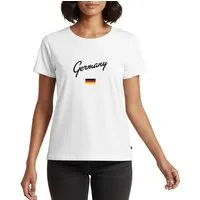 Spreadshirt T-Shirt Germany Schriftzug Deutschland Fan Frauen Premium T-Shirt (1-tlg)