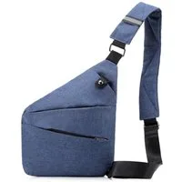 Blusmart Umhängetasche Wasserdichte Unisex-Outdoor-Umhängetasche (Multi-Taschen-Design, Diebstahlsicheres Design), Modisch und praktisch