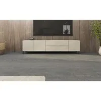 borchardt Möbel Lowboard Sophia, Tv-Schrank Breite 190 cm, Metallfüße, grifflose Optik