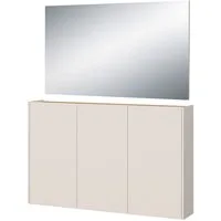GERMANIA Garderoben-Set GW-Libbiano, (2-St), Garderoben-Set bestehend aus Mehrzweckschrank und Spiegel