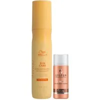 Wella Professionals Haarpflege-Set Invigo Sun Spray 150 ml + Solar Shampoo 50 ml, 2-tlg., mit Pro-Vitamin B5