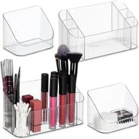 relaxdays Make-Up Organizer Kosmetik Organizer im 2er Set