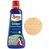 poliboy Silber Intensiv Pflege - 200ml - Inklusive Schwamm - auch für Gold Schmuckreiniger (für Silberbesteck und versilberte Gegenstände - Made in Germany)
