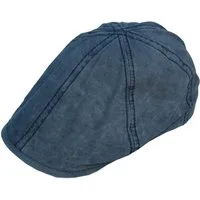 Cool4 Schiebermütze 6-Panel Flatcap Jeans stonewashed