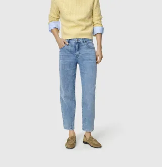 MAC - MAC JEANS - BOBBIE, Super soft summer denim blau - Gr. - 36