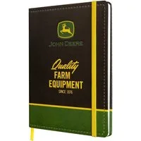 Nostalgic-Art Notizbuch Notizbuch - John Deere - Farm Equipment Logo Black