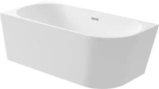 Neuesbad Serie 600 freistehende Badewanne aus Acryl, Eckversion, 160cm, linke Version NB1DEKDS_016L1