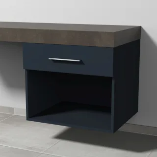 Sanipa Anbau-/Solitärschrank 2morrow (G3355) 510x600x520 Marine-Matt, G33551R G33551R