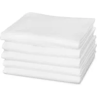 KiGATEX Stoffwindeln Moltontuch 80x80 cm 100% Baumwolle (Sparset, 5er Pack), weich und hautsympatisch, OEKO-TEX® zertifiert