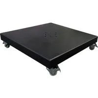 Gardissimo Schirmhalter Granit Sockel Granito schwarz, 120 kg Schirmständer Ampelschirmständer, Spar-Set, 1 tlg., komplett-Set