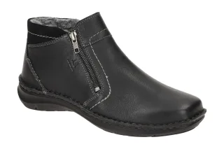 Josef Seibel Herren Stiefeletten 44904 PL049 100 schwarz Winterstiefel mit Wa...
