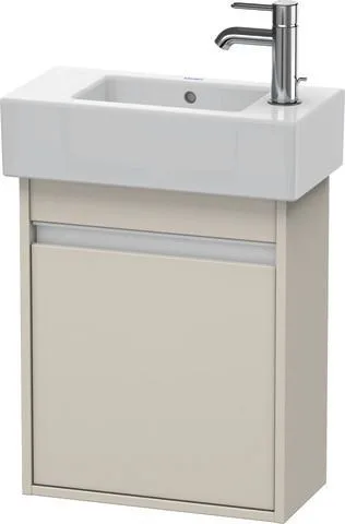 Duravit Ketho Waschtischunterbau wandhängend Taupe Matt 450x225x550 mm - KT6629R9191 KT6629R9191