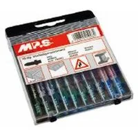 MPS Sägeblatt 3100-BOX-8, MPS Stichsägeblatt-Box Holz und Metall 10-tlg.