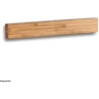 Zeller Present Wand-Magnet Messer-Leiste Magnetleiste Bamboo 30 cm (1tlg), Messerleiste