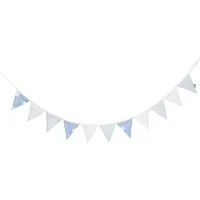 roba® Wimpelkette 12 Wimpel (2m), Länge Kette 3m, Baby- & Kinderzimmer