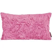 Magma Heimtex Fellkissen Kissen Kuschelkissen Dekokissen Fluffy pink 30x50cm