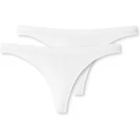 Schiesser T-String 95/5 (2er-Pack) mit besonders flachen Nähten