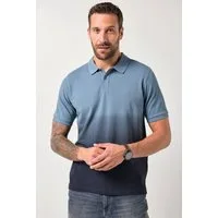 JP1880 Poloshirt Poloshirt Halbarm Piqué Farbverlauf Vintage Look