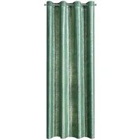 Eurofirany Vorhang Glamour Vorhänge zum Wohnzimmer, Ösenschal, 140x250 cm, elegante, blickdichte Vorhänge